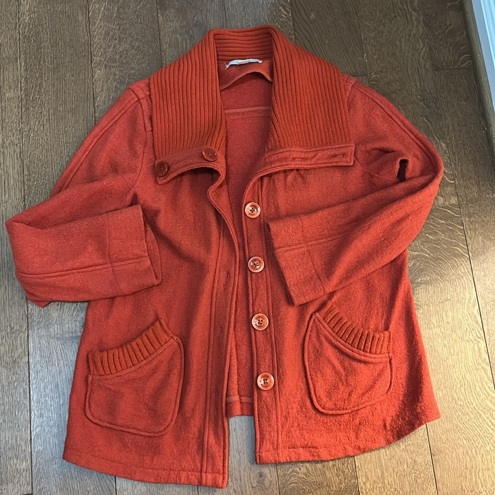 Cozy Orange Sweater - Picture 3 of 10